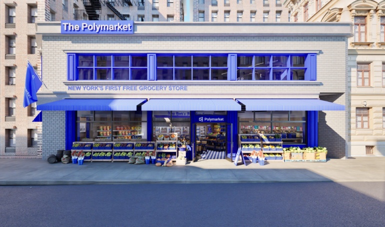 Polymarket Opens Free Grocery Store in New York to Take on Kalshi Head-On