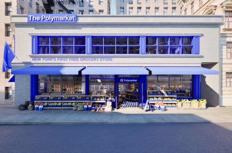 Polymarket Opens Free Grocery Store in New York to Take on Kalshi Head-On