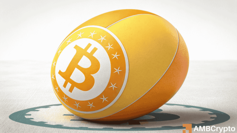 Bitcoin slips toward $62K as Polymarket odds fade on a February rebound