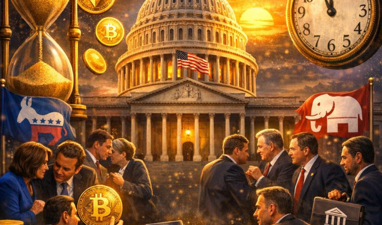 Crypto Bill's Passage Odds Dip to 40% as Negotiations Stall